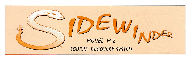 The previous Sidewinder logo — a cartoon snake coiled into an S on a peach background with irregular display lettering