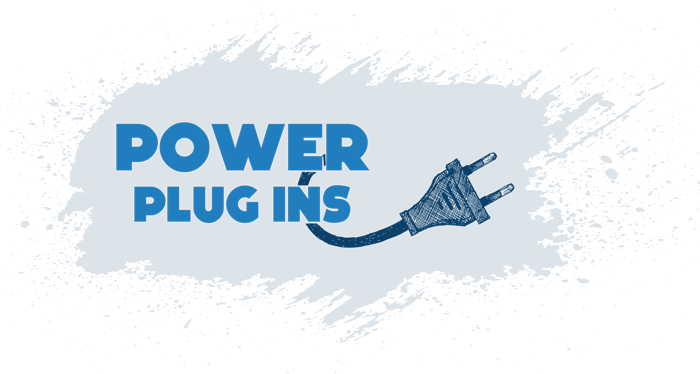 Power Plug Ins — an electrical plug and cable
